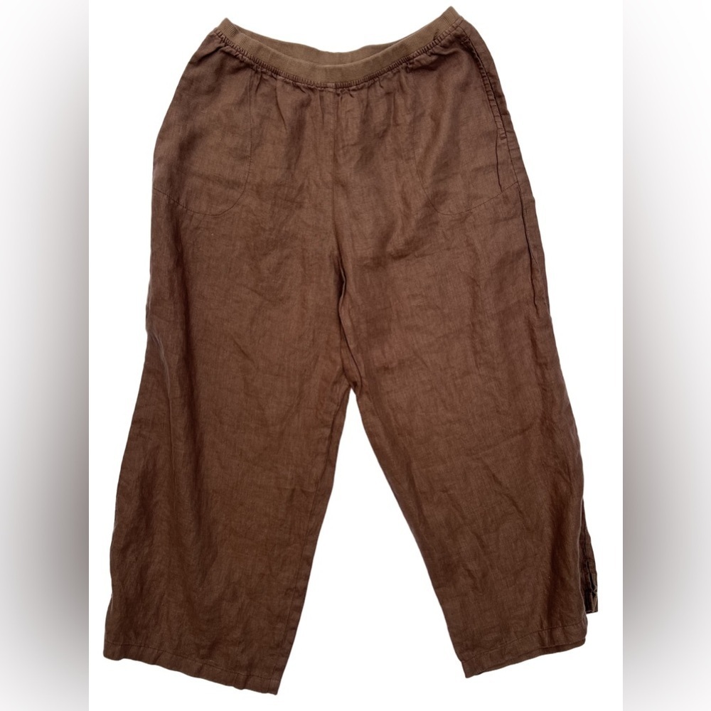 Linen Wide Leg Culottes